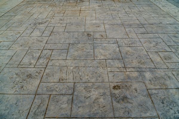 Stamped Patio Installation in Port Angeles