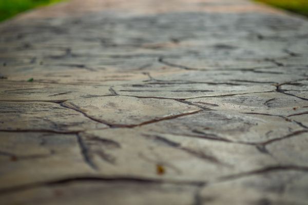 Textured Concrete Paving in Port Angeles